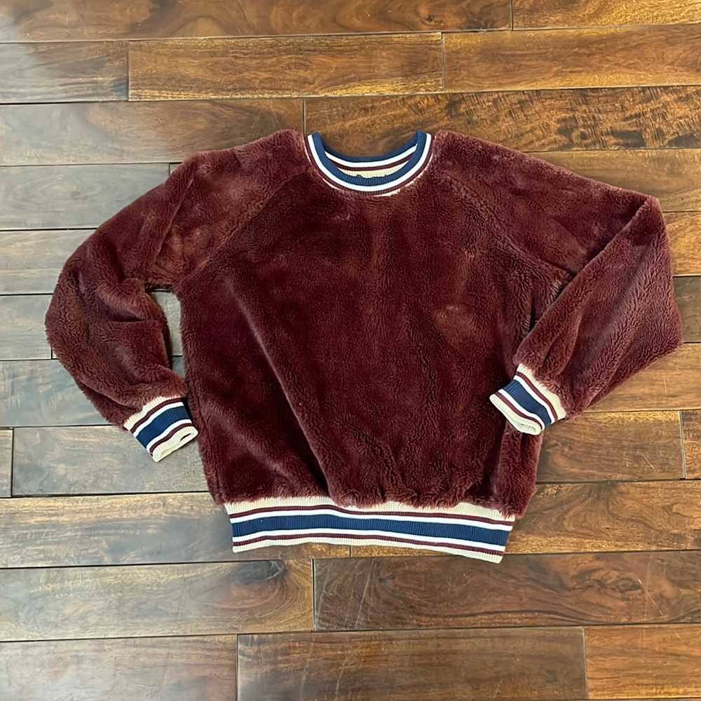 Zara fuzzy sweater